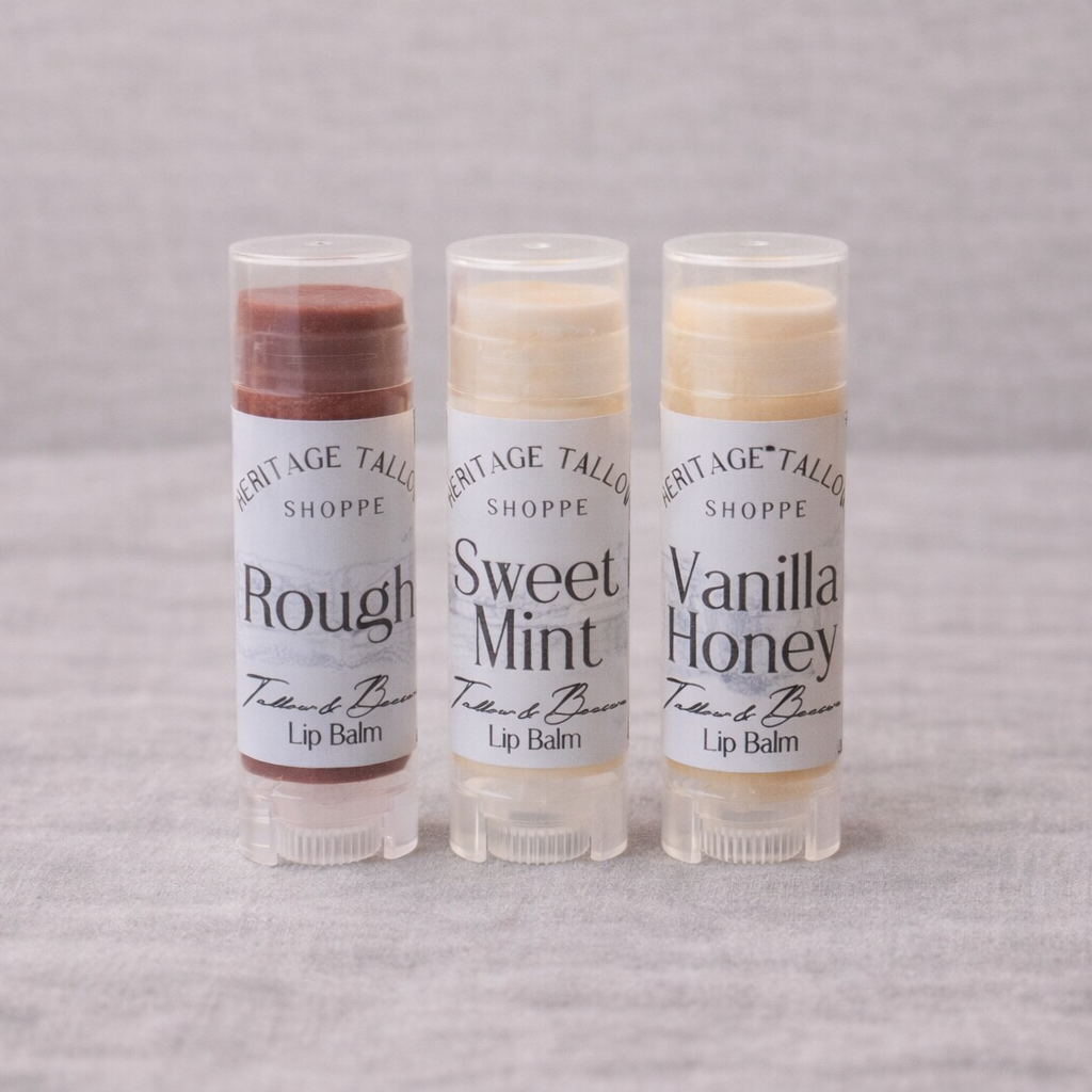 Tallow & Beeswax Lip Balm