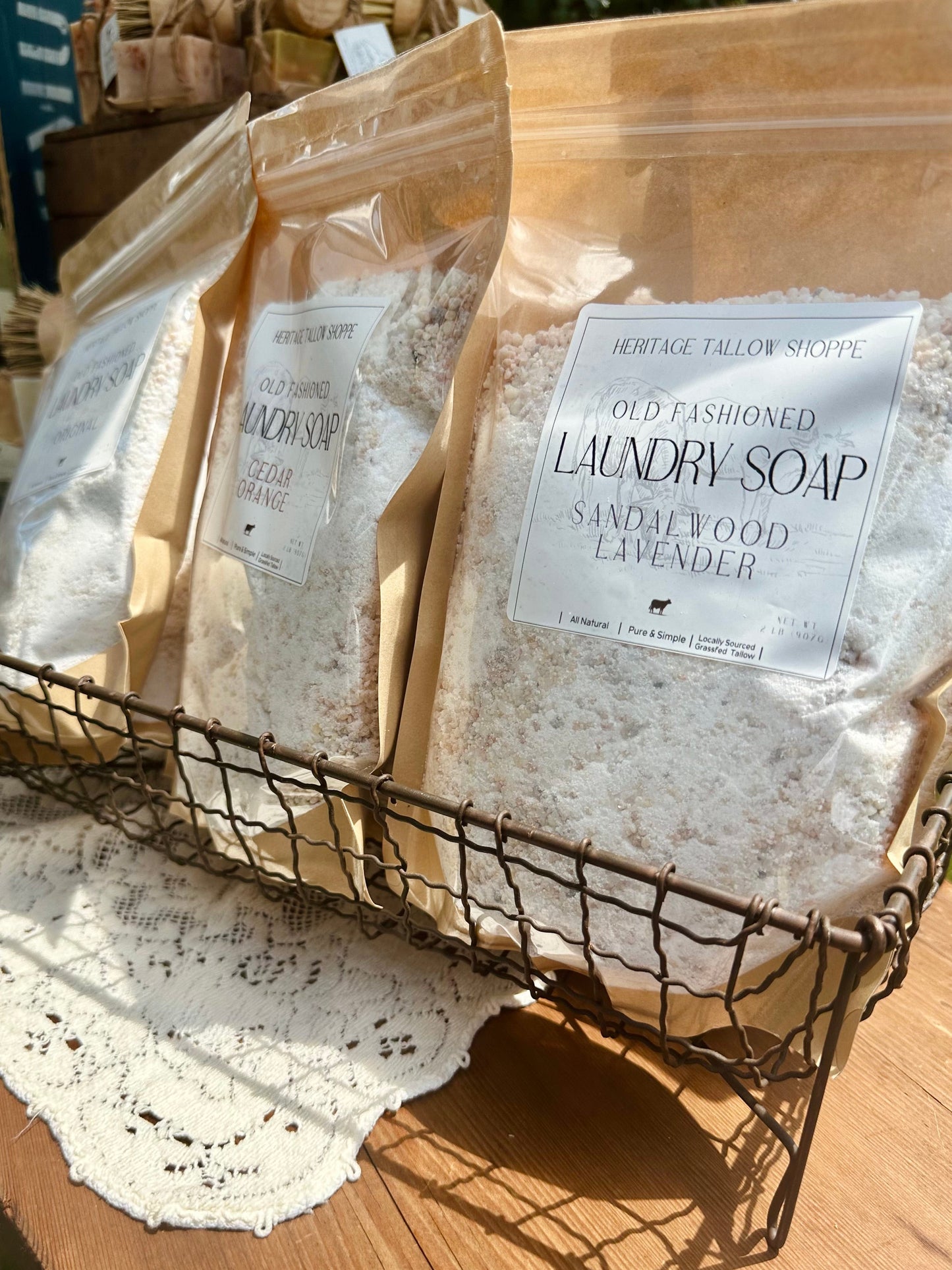 Old-Fashioned Laundry Soap (While In Stock)