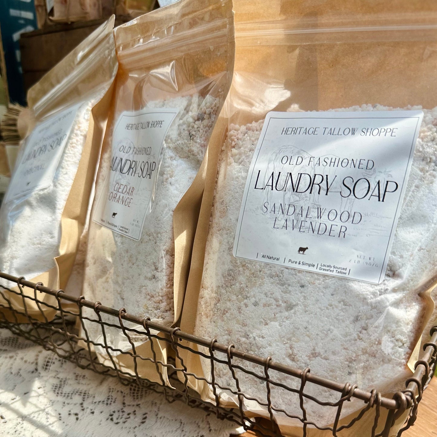 Old-Fashioned Laundry Soap (While In Stock)