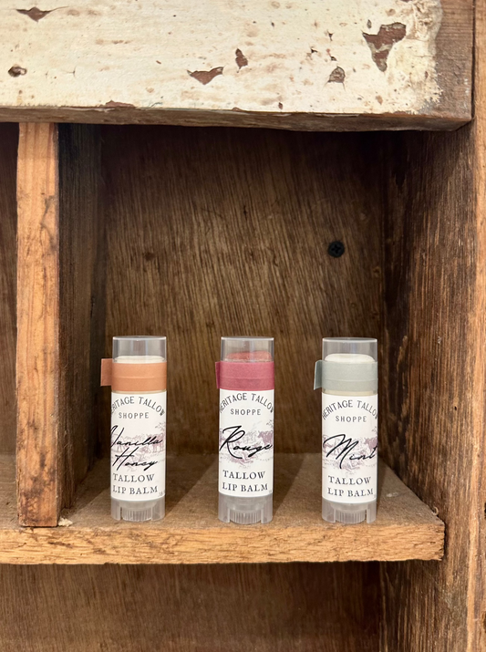 Tallow & Beeswax Lip Balm