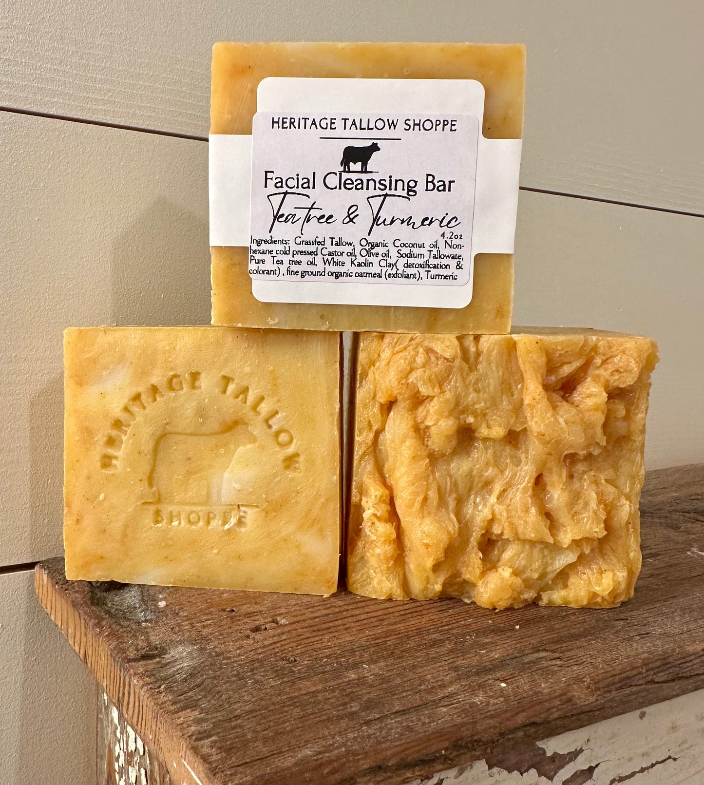 Tea Tree & Turmeric Facial Cleansing Bar