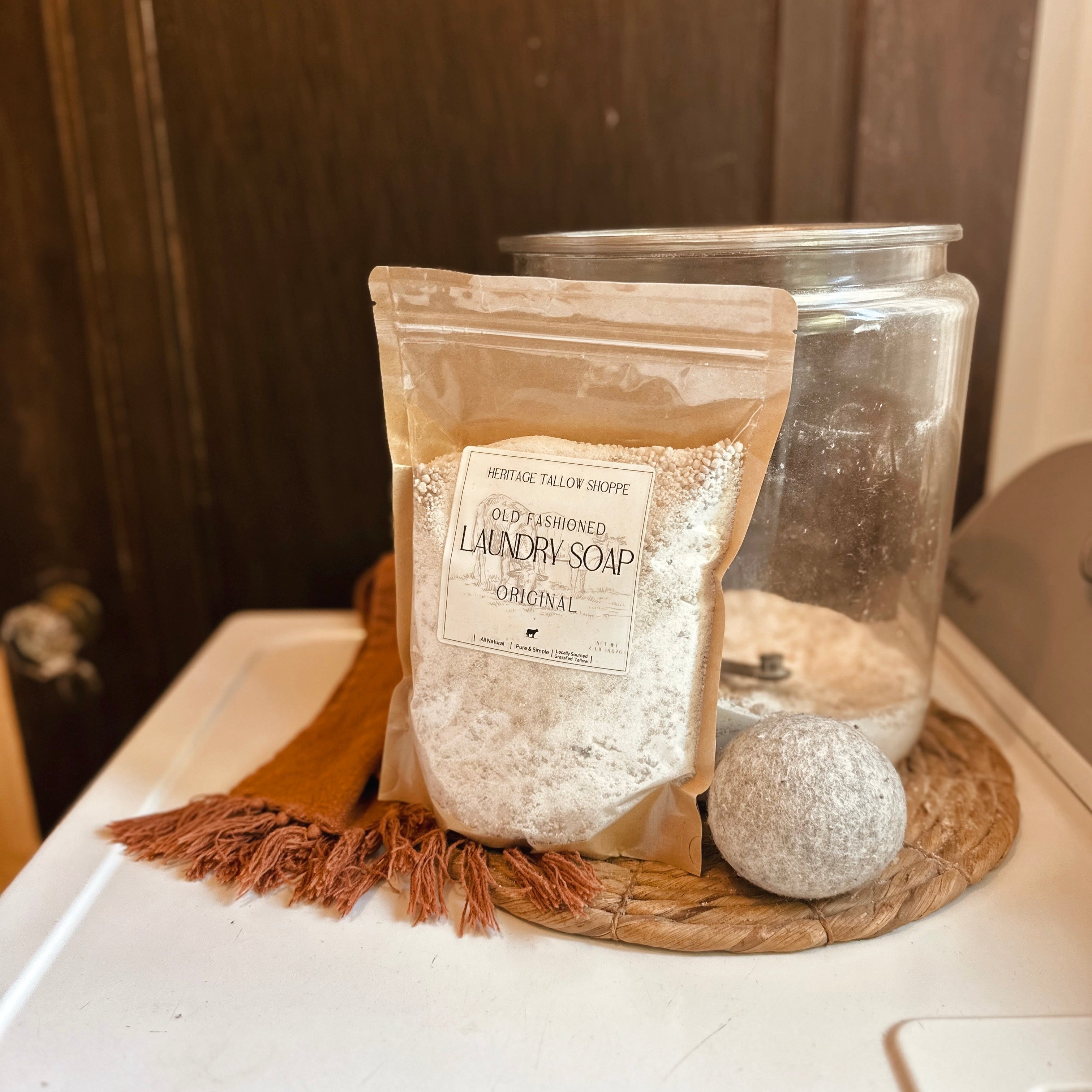 Old-Fashioned Laundry Soap (While In Stock) – Heritage Tallow Shoppe