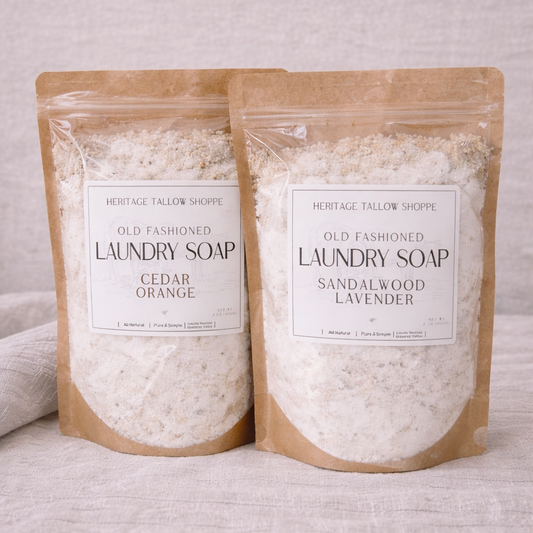 Old-Fashioned Laundry Soap (While In Stock)
