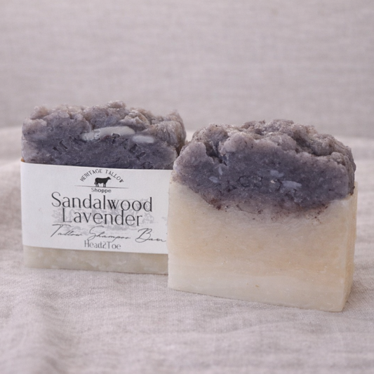 Tallow Shampoo Bars