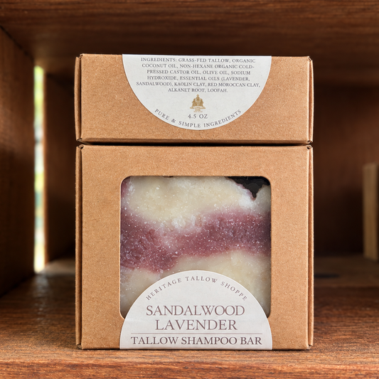 Tallow Shampoo Bars